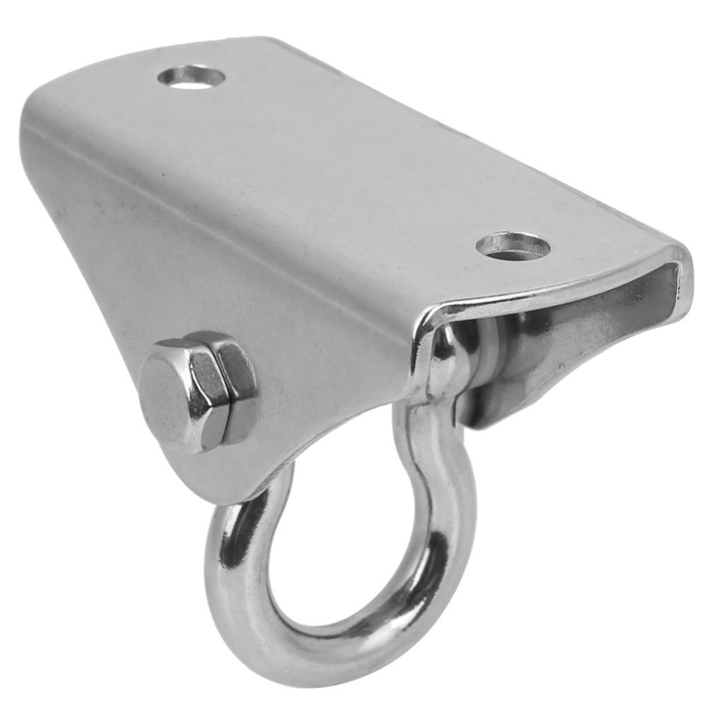 Stainless Steel Heavy Duty Swing Hanger Supports Up To 992lb Ceiling Buckle Mount Indoor Outdoor