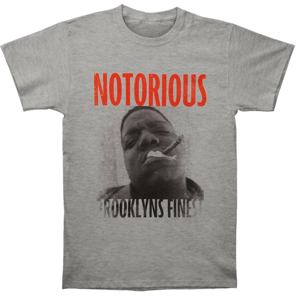 

Men s Notorious B.I.G. Brooklyn s Finest T-shirt Grey L