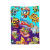 Super Soft Super Zings Throw Blanket Premium Flannel Fleece Lightweight Funny Superzings Bed Blanket Cozy Fluffy Blankets