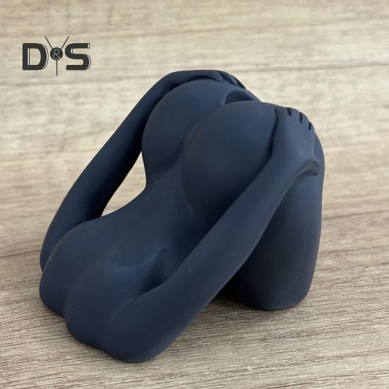 Sexy Ass Pen Holder 3D Funny Ass Pencil Pen Stand Synthetic Resin Butt-shaped Pen Holder Desk Organizer
