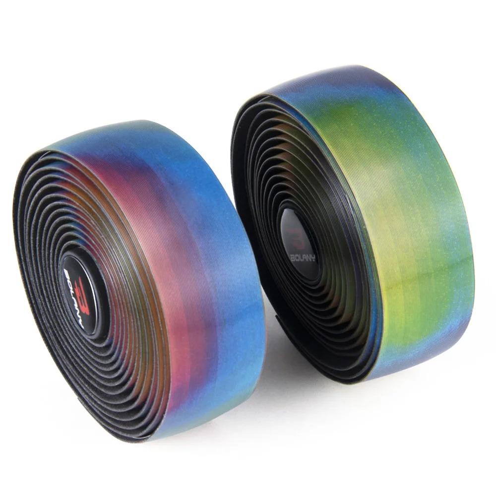 Road Bike Handlebar Tape 5D Handlebar Tape Cycling Equipment Bicycle Gradient Handlebar Tape colorful
