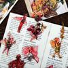 RetroStoryPET Bloemenspookje Stickers: Retro Journal & Collage Decoratie