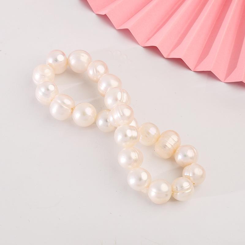 Uncommon product: freshwater pearl bracelet for women, Korean and Japanese style, simple design, white pearls, genuine natural pearls