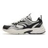 Anta Shock Absorbing Wear Resistant Low Top Casual Shoes Men Sneakers Black White 112428811-6
