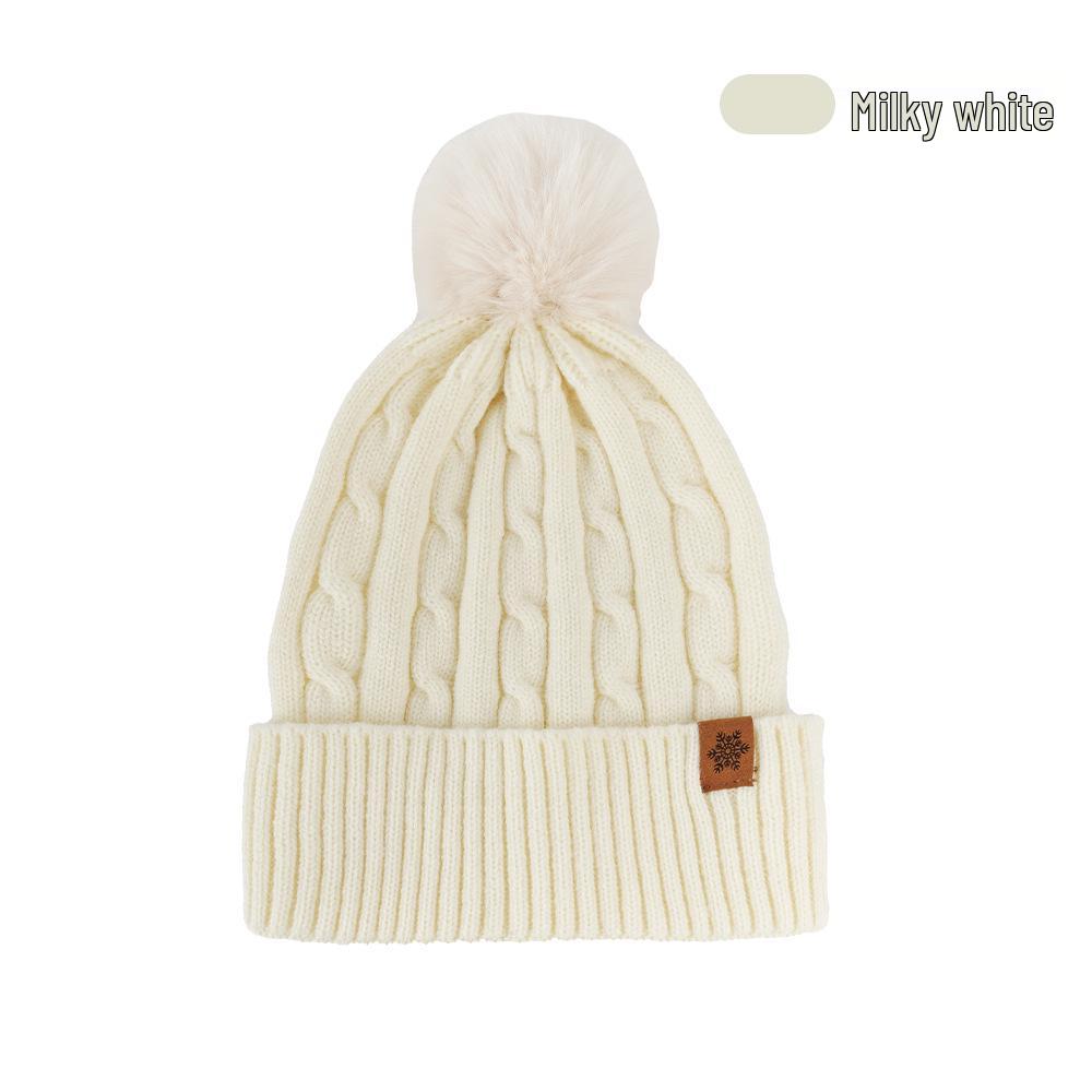 Women's Winter Knit Hat, Scarf, and Gloves Set - Double Layer Fleece Lined for Warmth