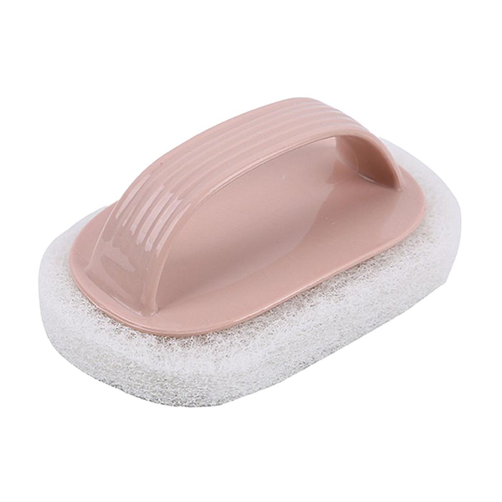 Scrub Brush PP Fiber Deep Cleaning Scrubbing Pad with Handle for Shower Tile Bathtub Sink Swimming