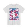 CUTE STRAWBERRY GARDEN KITTY CAT Tshirt TEE GIFT GIRLS WOMEN TEENS KAWAII SHIRT