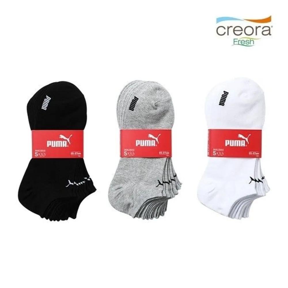 PUMA Men s Creora Sneaker Socks 5-Pair Bundle mix