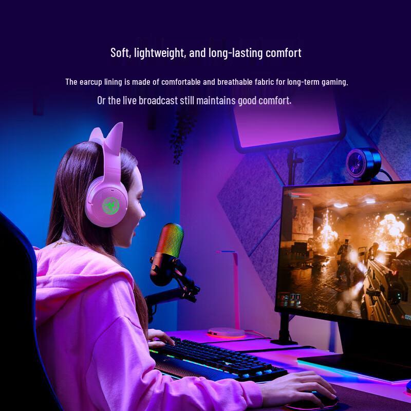 Razer Kraken Kitty V2 Wireless Gaming Headset