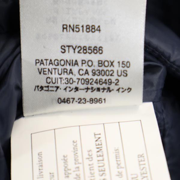 patagonia Outdoor 28566 Cotton filling Nylon jacket S Navy system Women Used