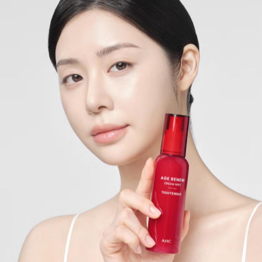 AHC [Daiso] Age Renew Tightening Collections / Cream Mist, Serum, Mask Sheet