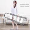 Widened Aluminum Alloy Telescopic Folding A-Frame Ladder - Small, Lightweight, Multi-Functional for Indoor Use