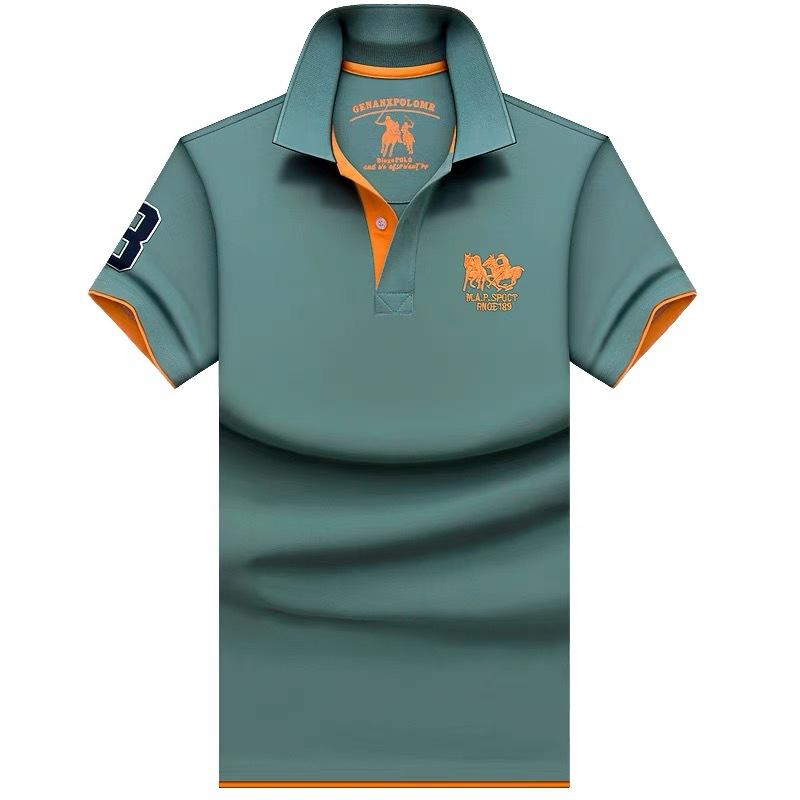 TrendHub Polo Shirt Man Casual Plus Size Polo Shirts Men Business Fashion Short Sleeve Polos