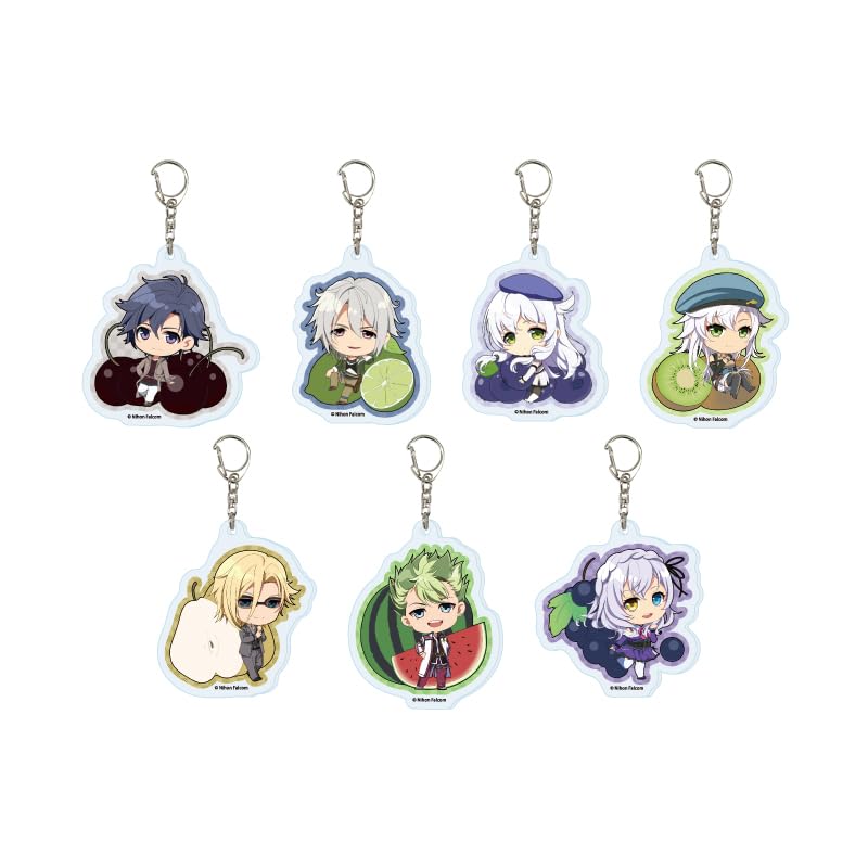 

The Legend of Trails in the Sky 02 Character Acrylic Keychain Box Heroes [Mini Illustration] 7-Piece