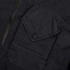 Stone Island FW23 Single Pocket Jacket Wool Blend Zip Shirt Men jackets Navy-Blue 791511010-V0020