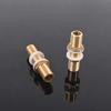 1/8" 1/4" 3/8" 1/2" 3/4" BSPP Male Full Thread Barrel Nipple Bulkhead Brass Connector Water Tank Fitting