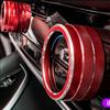 For NISSAN PATHFINDER -2025 Air Condition Knob Button Ring Cover Decor Pair