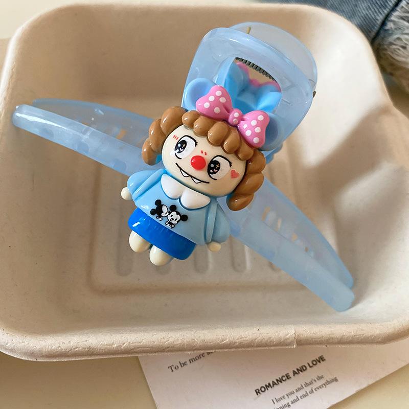 

Мультяшная уродливо-милая куколка заколка для волос модная личность милый дизайн акула клипса детские аксессуары для волос на затылок женщина