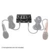 Karaoke Sound mixer Dual Mic inputs avec cable EU