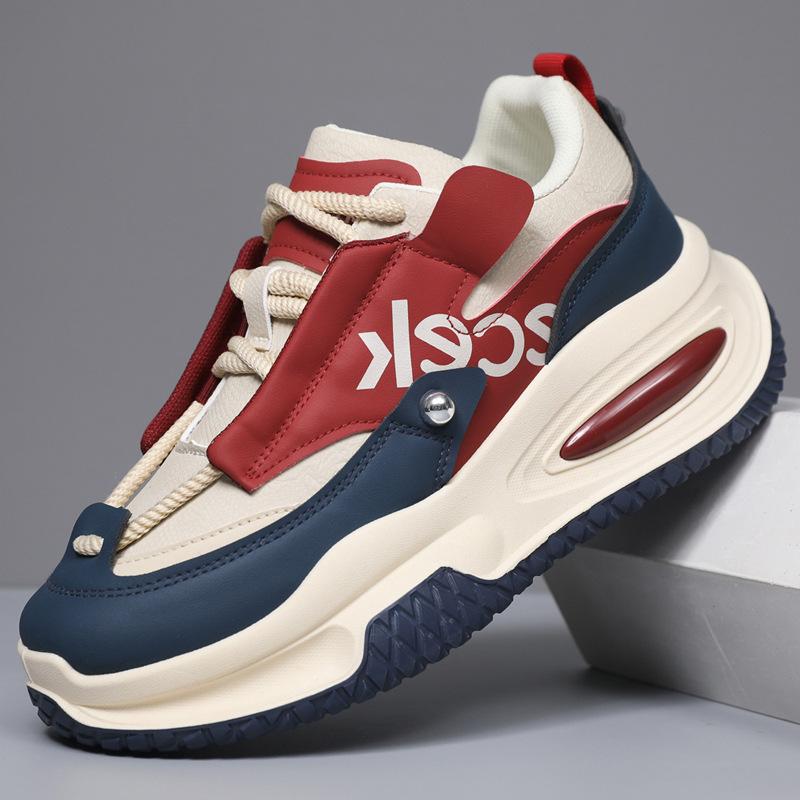 

Обувь мужская осень и зима 2025 новая платформа спортивная трендовая обувь высококлассный хулиганский красивый сетчатая обувь нишевая трендовая обувь папы 44