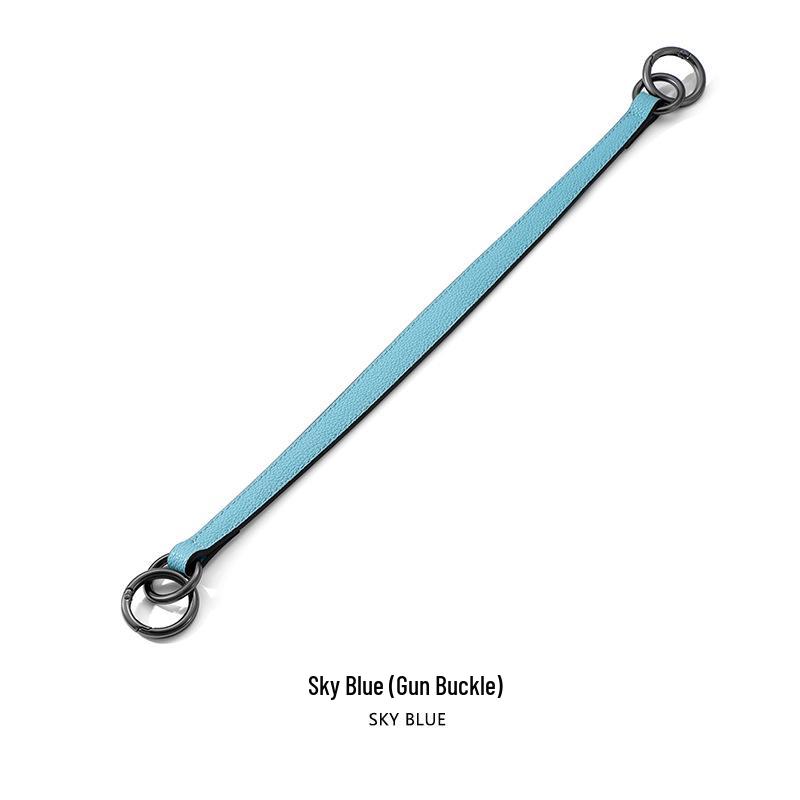 Litschi-Narben-Handtaschenriemen: Einzelschulter & Doppelring-Hardware