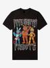 Five Nights At Freddy's Freddy Fazbear's Pizza T-Shirt High Street Punk Print Kurzarm Mode Top Sport Streetwear Unis...
