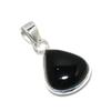 Natural Black Onyx Gemstone Silver Pendant In 925 Sterling Silver- Handmade Design, Everyday Wear Jewelry, Unique Pendant Birthday Gift For Wife