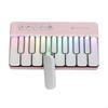 Rainbow Lights Kids Mini Piano 7 Colors LED Electronic Organ Keyboard  Beginner Learning