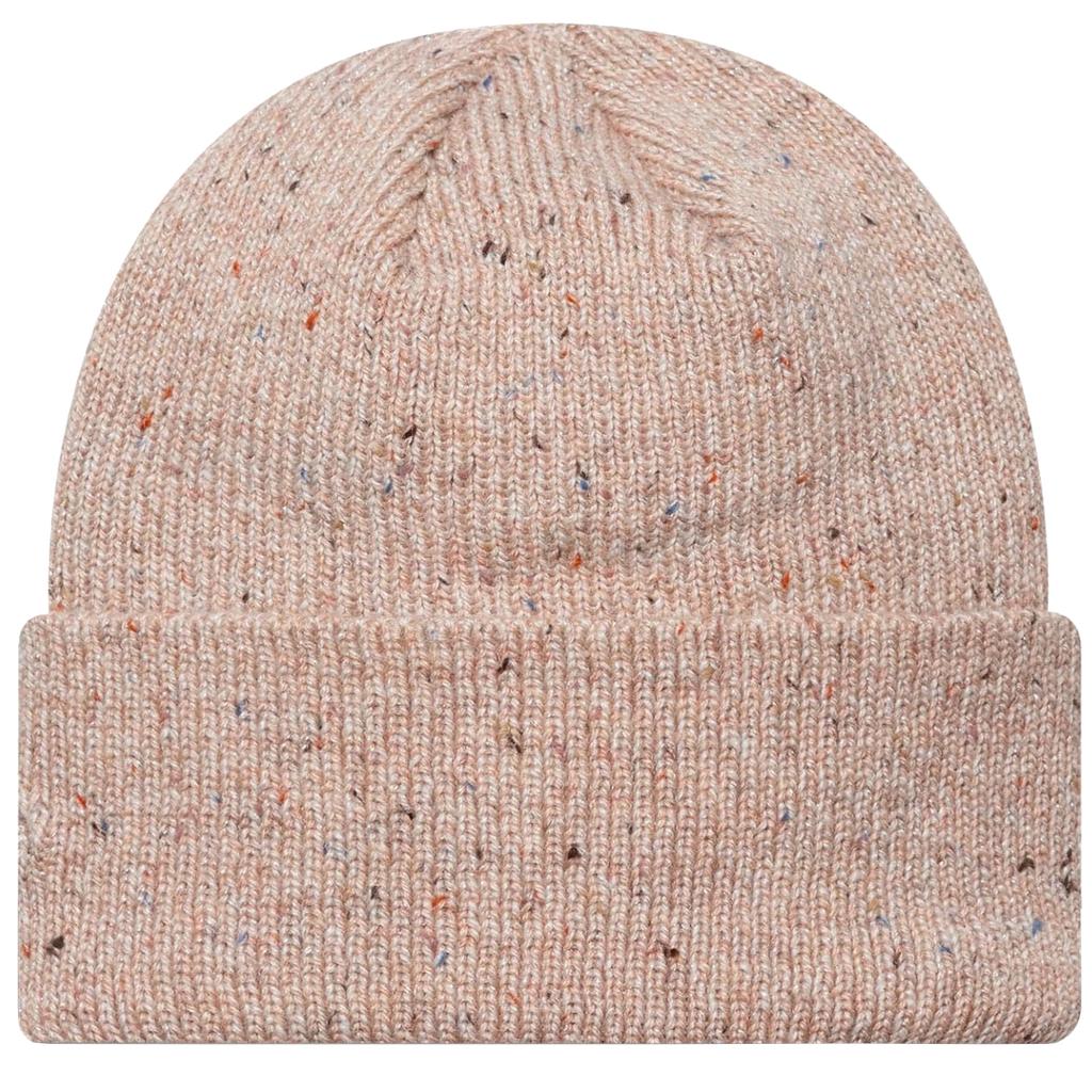 New Era Wmns Glitter Beanie New York Yankees Hat, Womens Beige Cap