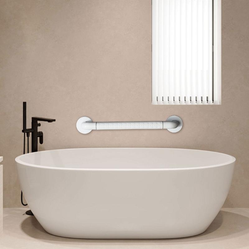 High Strength Bathroom Safety Grab Bar 150kg Capacity Not Slip Surfaces Shower Support Handle for Elderly & Disabled