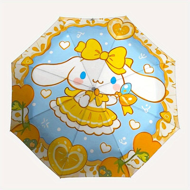 

1pc Cinnamoroll Automatic Umbrella 8-Bone Design Compact Gear for Outdoor Travel, Perfect Gift for Friends or Family yy280828154
