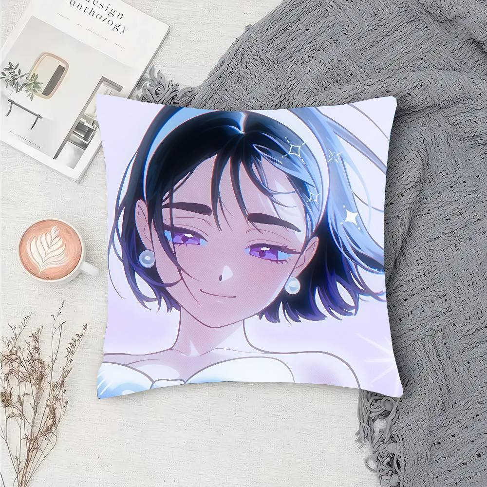 S-Sua Аниме А-Инопланетная Сцена Наволочка Чехол для Подушки Дивана Комната Домашнее Украшение 12x12Inch