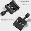 Haoge Combo Boss Adapter with CP-51 50mm Arca-Swiss Compatible Quick Release Clamp for Manfrotto Tripod Ball Head Clamp Replacement