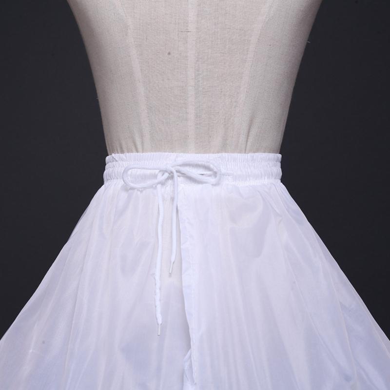 Petticoat Crinoline Slips Wedding Accessories White Hoop Skirt 50s Vintage Under Skirt for Women Girls Multiple Styles