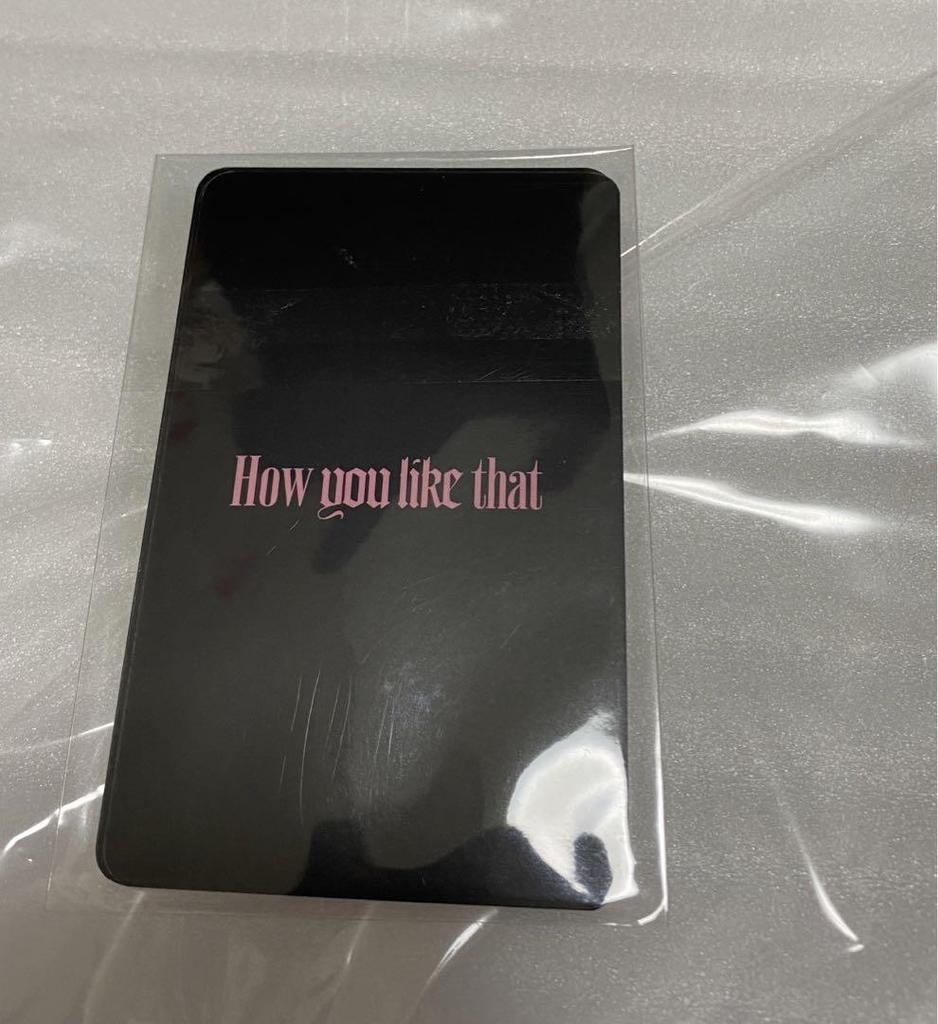 [USED] BLACKPINK Jisoo Trading Card How You Like That