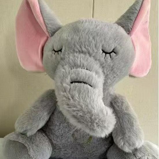 Soothing Lullaby Otter Plush: Breathing Bear Companion for Babies and Children