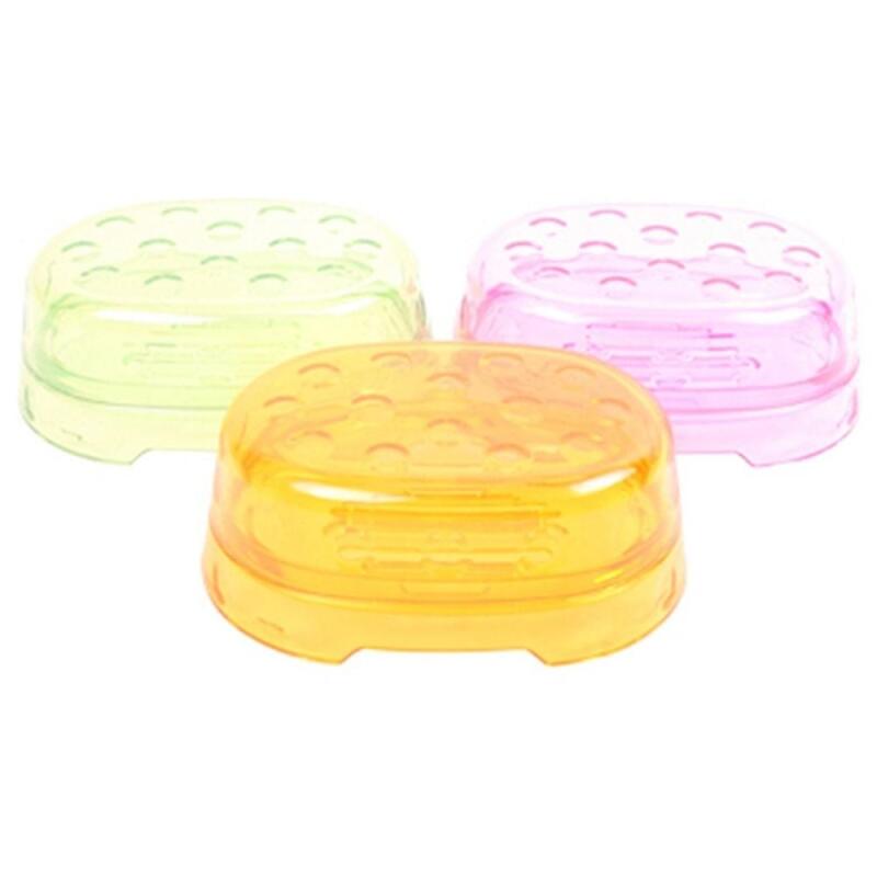 

Lid water drop soap dish random