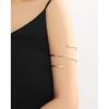 4-6 Adjustable Arm Band Set with Cuff Bracelets for Women