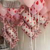 3/4/6 Pcs Candy Shaped Aluminum Foil Balloons with Heart-shaped Candy Balloons for Shower Girl Birthday Party Wedding Decoration