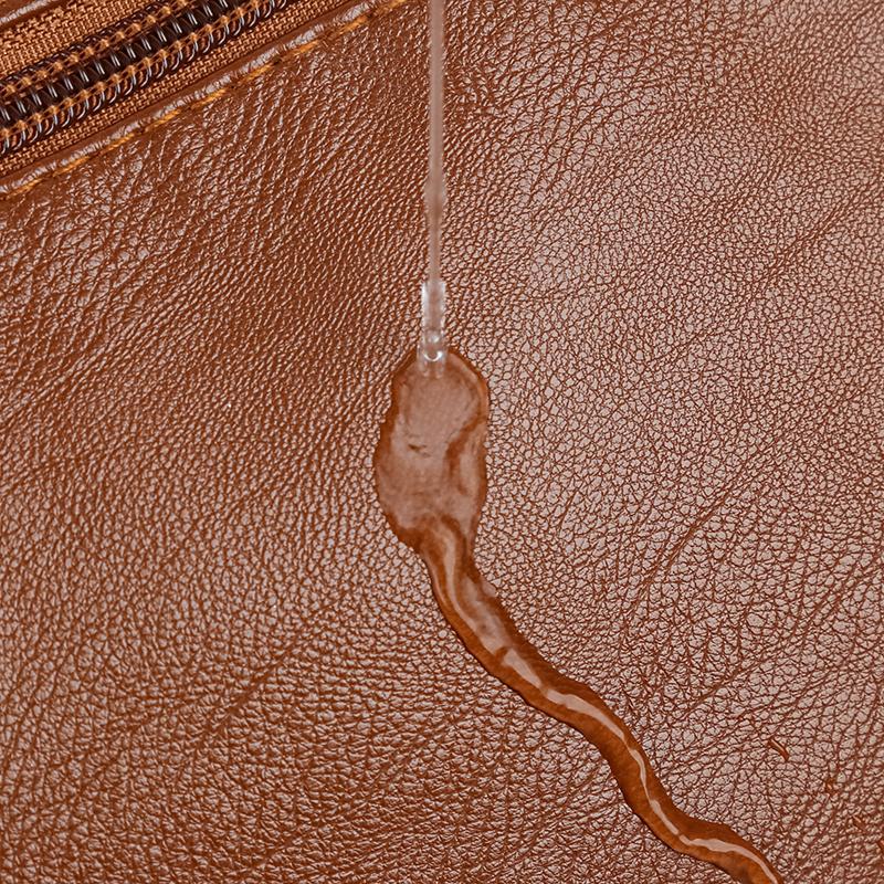 תיק כתף רב שכבתי לנשים תיק קרוסבודי עור רך עם קיבולת גדולה תיק אמא