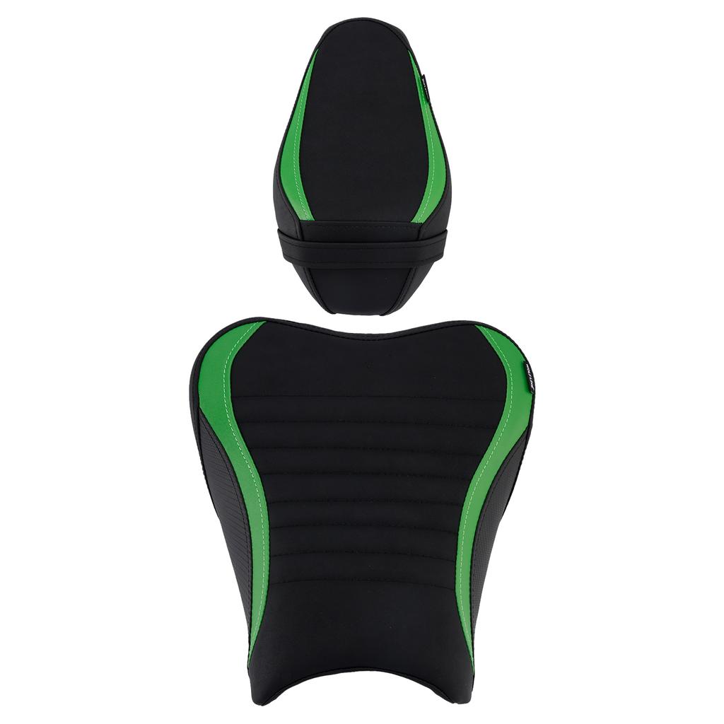 Rider Passenger Seat Front Rear Cushion Black Fit For Kawasaki Ninja Z900 17-24