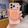 Liquid Silicone 16pro Mobile Phone Case Suction Cup Holder Iphone17 Mobile Phone Case Apple 17pro Portable Protective Case
