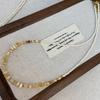 Extremely Fine Millet Beads Natural Stone Beaded Necklace Women'S High-End Light Luxury Niche Collarbone Chain Neck Chain