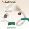 Silvervine Cat Teaser Toy Interactive Cotton Rope Dental Chew Safe Kitten Play Toys for Active Pets Viral Eco Friendly Pet Suppl
