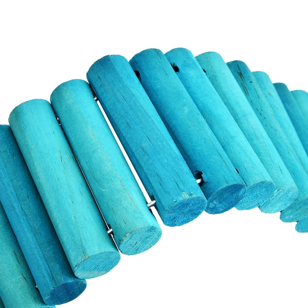 6*50CM Pet Hamster Parrot Climbing Soft Ladder Suspension Bridge Birds Toy