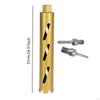 Dry Diamond Core Drill Round Hex Shank Replacement Holesaw for Block Installations Conditioners