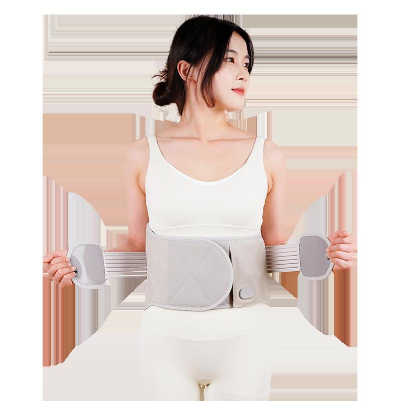 Подогреваемый вибромассажный пояс для талии - Многофункциональный тепловой компресс для снятия боли