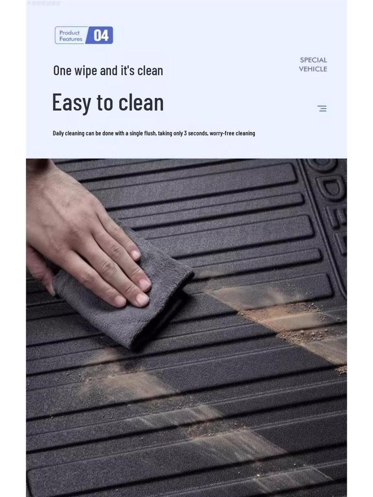 Ideal 6 Trunk Mats: Car Interior & Modification Accessories