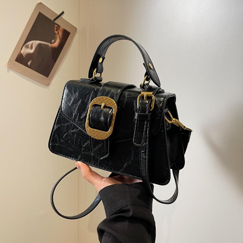 

Maillard ретро сумка-мессенджер для поездок на работу, новая маленькая квадратная сумка, модная сумка-мессенджер для поездок на работу, осень-зима 2024 чёрный