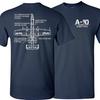 A10 Warthog Attacker Aircraft Freedom Tshirt Summer Cotton Short Sleeve ONeck Mens T Shirt New S3XL